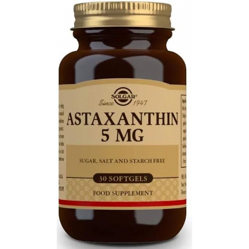 Solgar complejo astaxantina 5 mg 30 caps