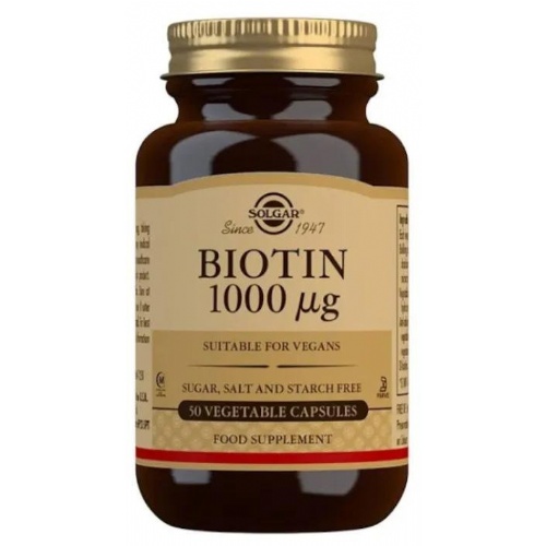Solgar biotina 1000 mcg 50 caps