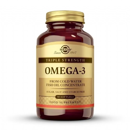 Solgar omega 3 triple concentracion 50cap.blanda