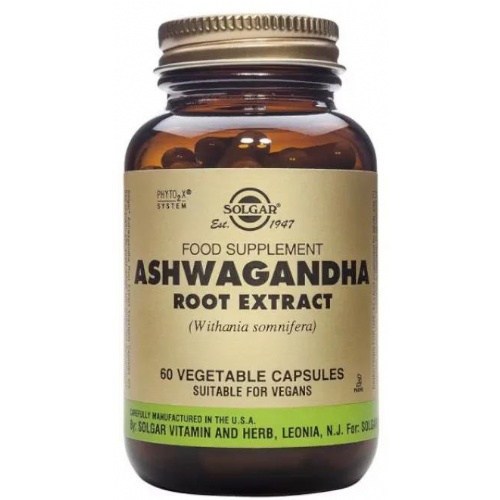 Solgar ashwagandha 60 vegicaps