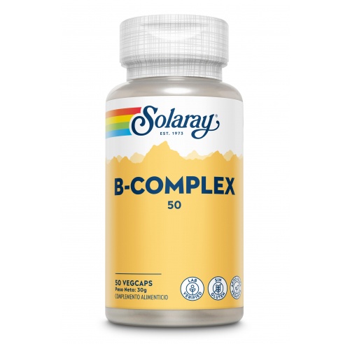 Solaray b complex 50 - 50 vegcaps