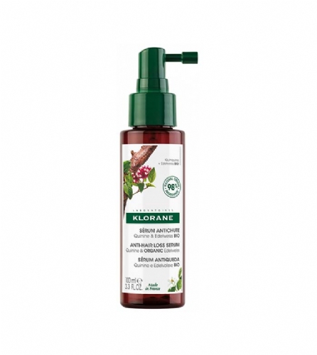 Klorane serum anticaida a la quinina y edelweiss bio (1 frasco con pulverizador 100 ml)