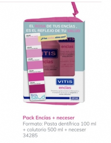 Vitis encias pasta dentifrica y colutorio (pack)