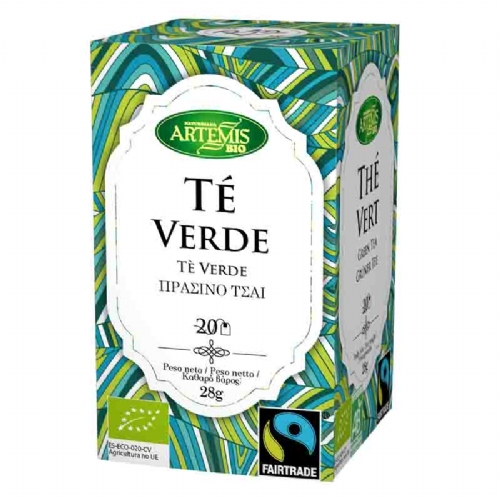 Artemis bio te verde infusion 20bolsitas. bio