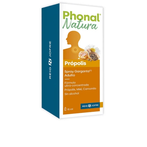 Phonal natura propolis spray garganta adulto  1 envase 15 ml aroma eucalipto