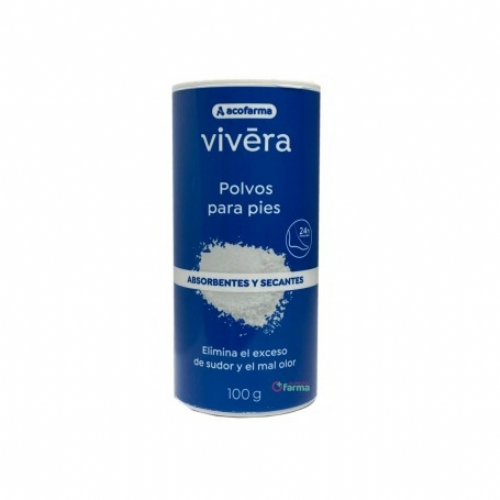Acofarma vivera polvos para pies (1 envase 100 g)
