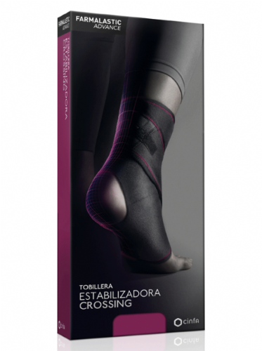 Tobillera - farmalastic advance  estabilizadora crossing (1 unidad talla unica)