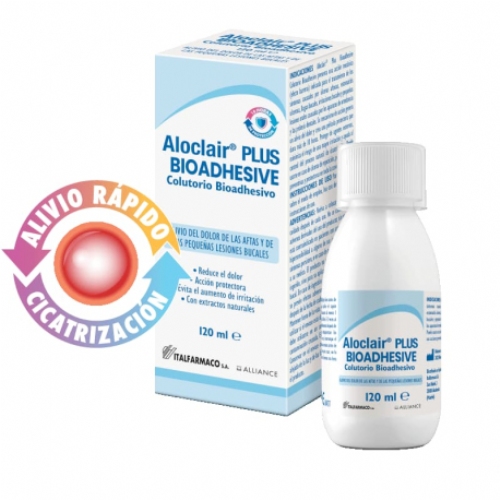 Aloclair plus bioadhesive colutorio  1 envase 120 ml