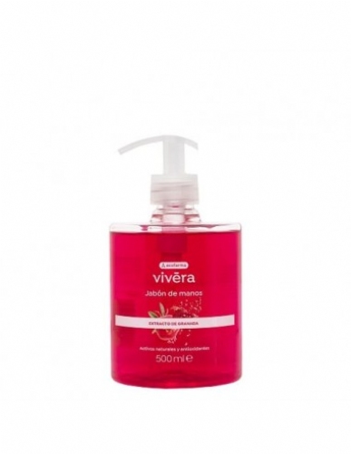 Acofarma vivera jabon de manos extracto de granada (1 envase 500 ml)