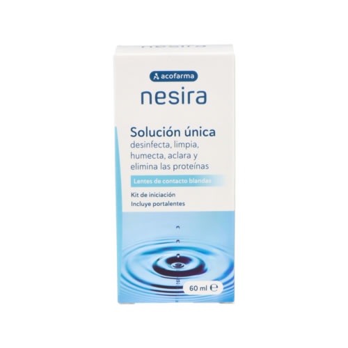 Acofarma nesira solucion unica lentes de contacto (1 envase viaje 60 ml)