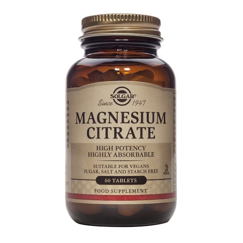 Solgar citrato de magnesio 200mg. 60 comp