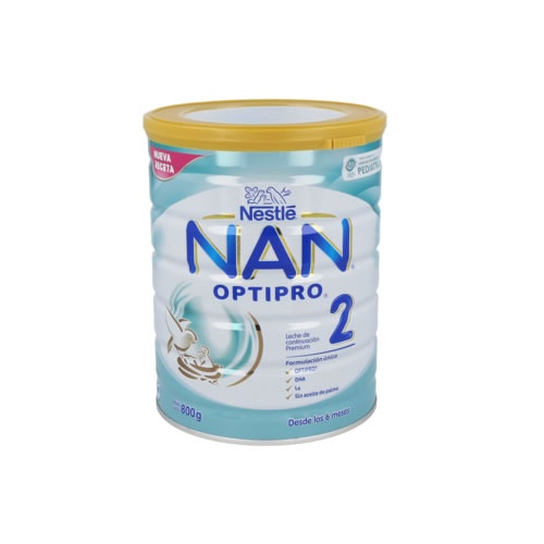 Nan optipro 2 leche de continuacion (1 envase 800 g)
