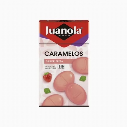 Juanola caramelos 1 envase 50 grs. sabor fresa