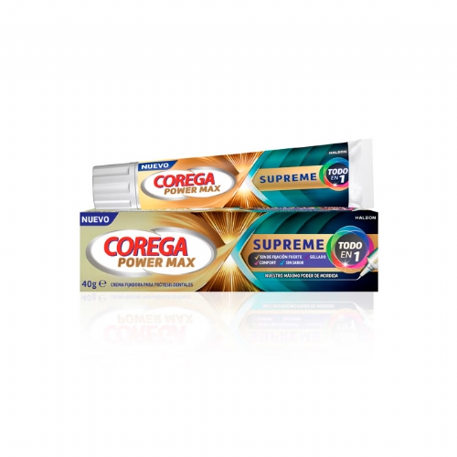 Corega power max supreme todo en 1 40 g
