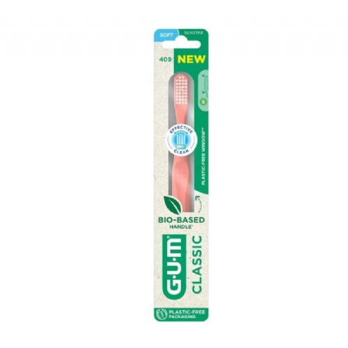 Cepillo dental adulto gum 409 compacto suave 1 unidad