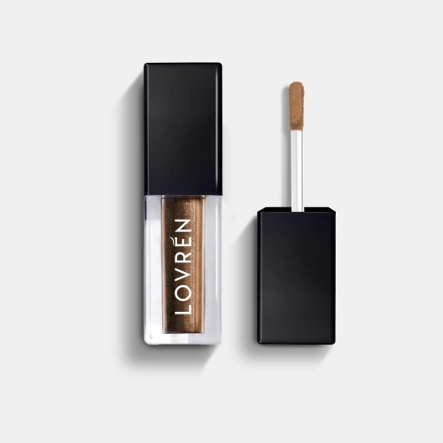 Lovren oml3 sombra de ojos liquida long lasting satin grey