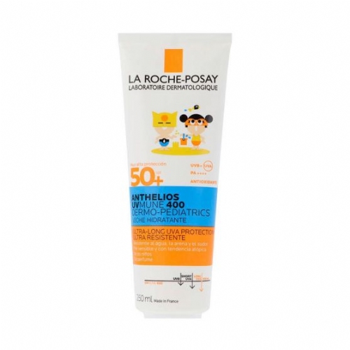 Anthelios uvmune400 dermo-pediat leche hidratante spf 50+ (1 bote 250 ml)