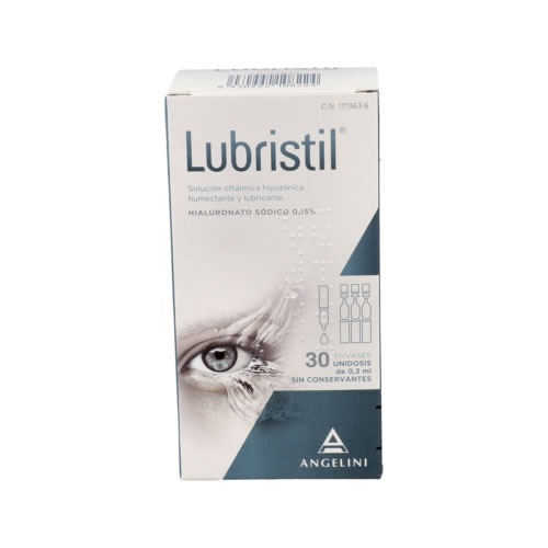 Lubristil solucion oftalmica (30 monodosis 0,3 ml)