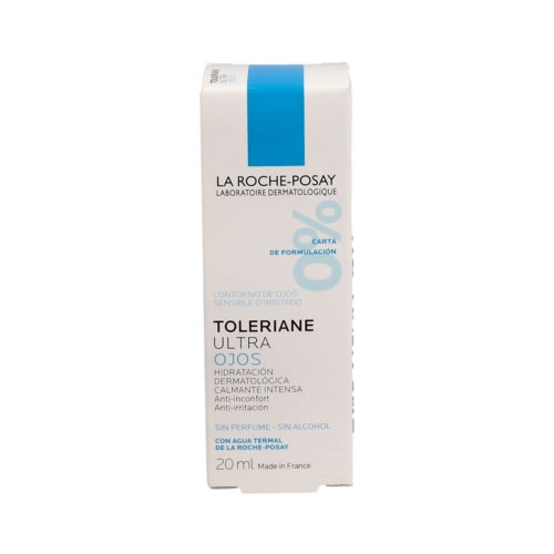 Toleriane dermallergo ultra contorno de ojos antiarrugas la roche posay 1 envase 20 ml
