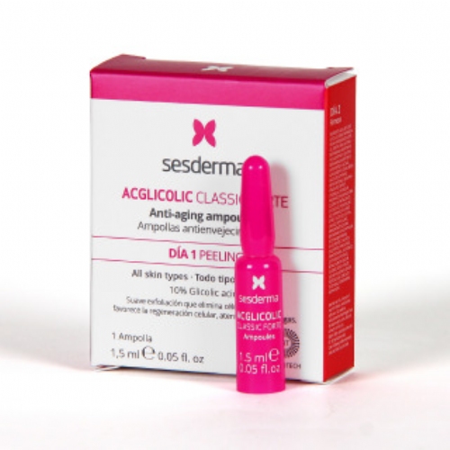 Sesderma tratamiento ampollas flash 2 ampollas Acglicolic+ Daeses 