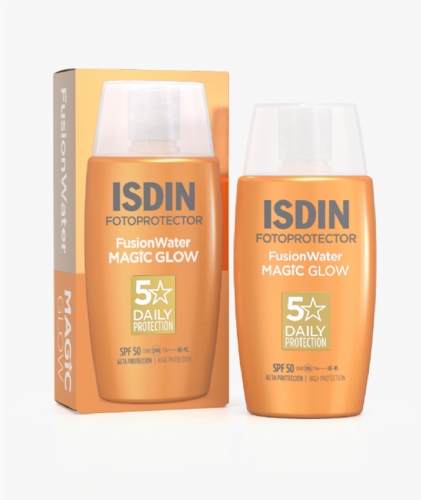 Isdin fusion water magic glow spf50 50m