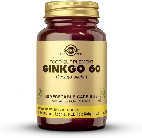 Solgar ginkgo 60  60 capsulas vegetales