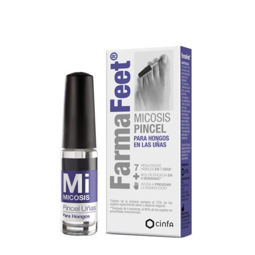 Farmafeet micosis pincel uñas para hongos (1 envase 4 ml)