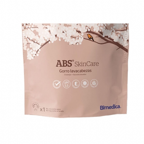Abs skincare gorro lavacabezas  1 unidad