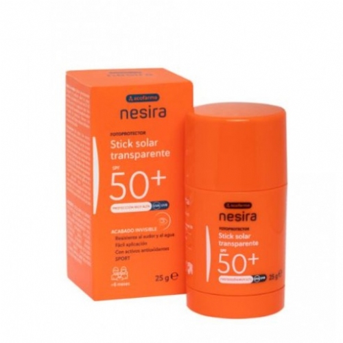Acofarma nesira stick solar transparente spf 50+  1 stick 25 g