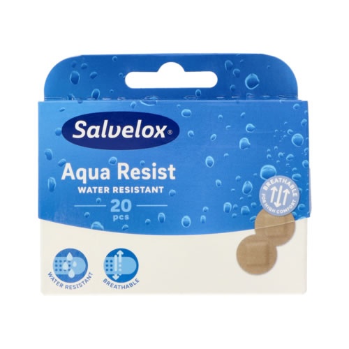 Salvelox aqua resist aposito adhesivo 20 apositos redondos
