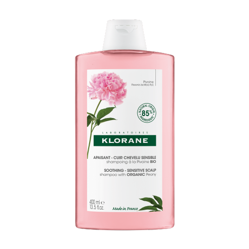 Klorane champu a la peonia bio (1 envase 400 ml)