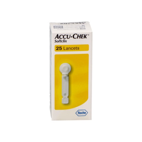 Lancetas - accu-chek softclix (25 unidades)