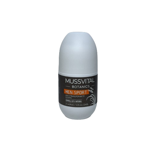 Mussvital essentials botanics antitranspirante men sport arroz (1 envase 75 ml)