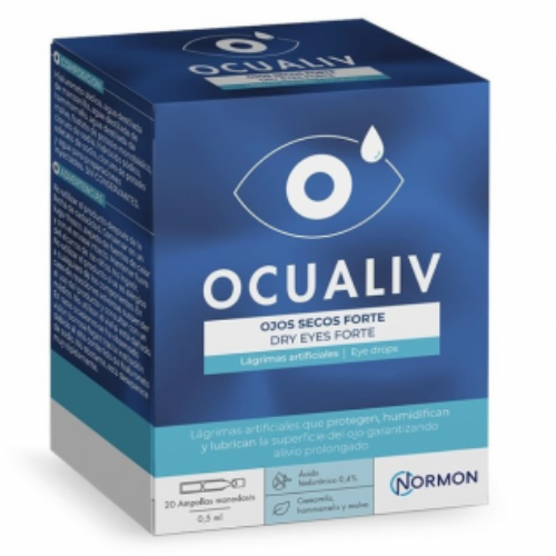 Ocualiv ojos secos forte  20 monodosis 0,5 ml