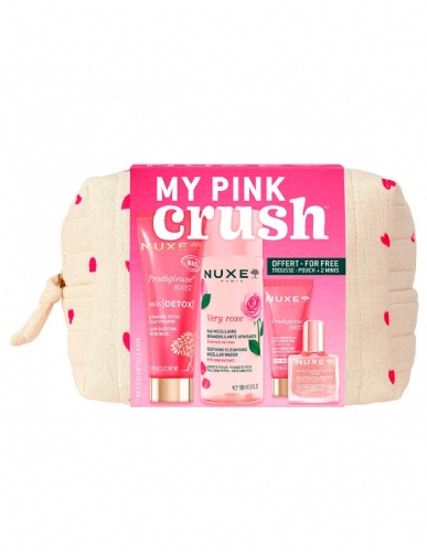 Nuxe my pink crush travel kit