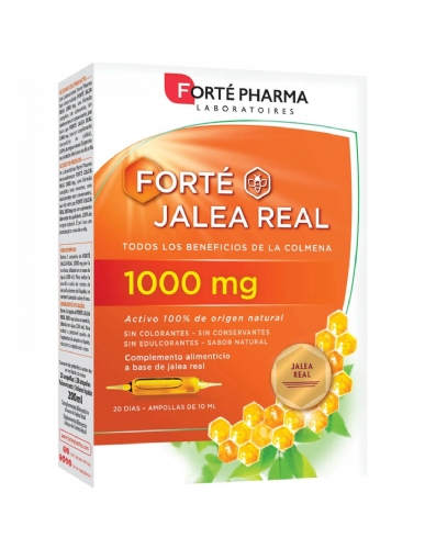 Forte jalea real 1000 mg  20 ampollas 10 ml