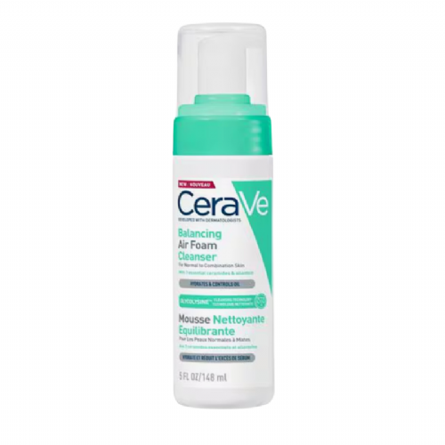 Cerave limpiador air foam reequilibrante piel normal/mixta 148ml