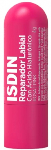 Isdin reparador labial  1 stick 4 g color rosa