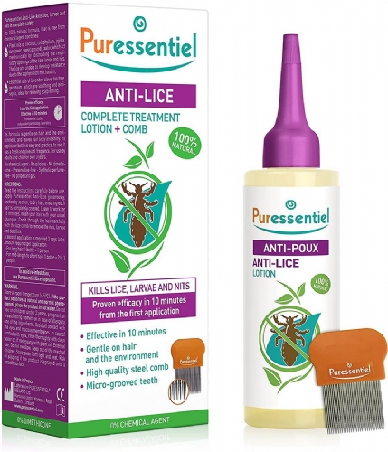 Puressentiel antipiojos locion + peine 100 ml