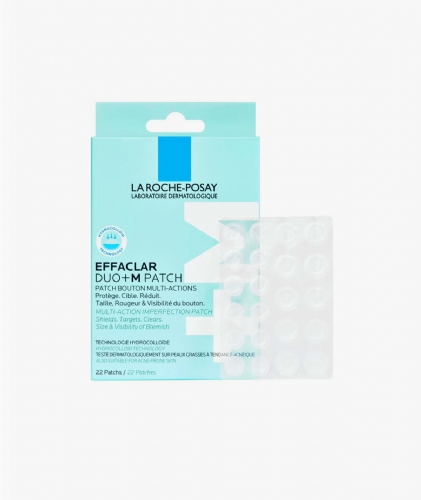 Effaclar duo+m parches granos la roche posay 22 unidades