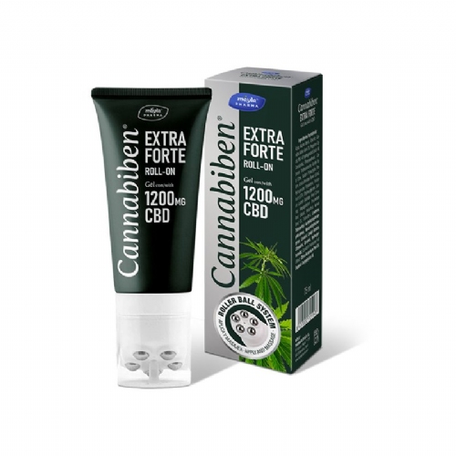 Cannabiben extra forte gel  1 roll on 75 ml