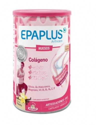 Epaplus arthicare colageno antiox huesos polvo 30 dias  1 envase 388 g sabor vainilla - + magnesio +