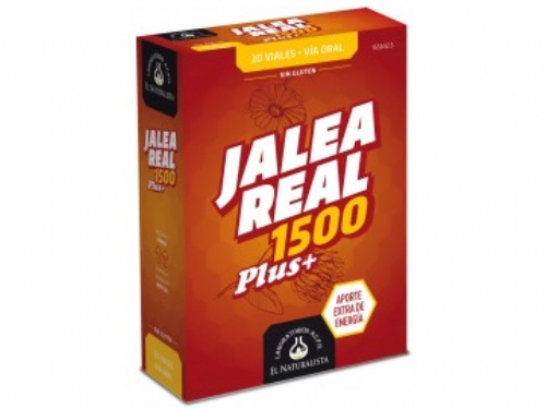 Jalea real 1500 plus+ el naturalista (20 viales 10 ml)