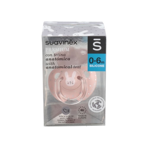 Chupete silicona anatomico - suavinex evolution (0 - 6 meses 1 unidad)