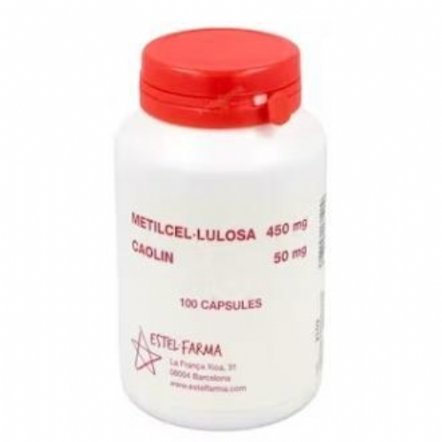 Metilcelulosa caolin 4 Estel farma 100 capsulas