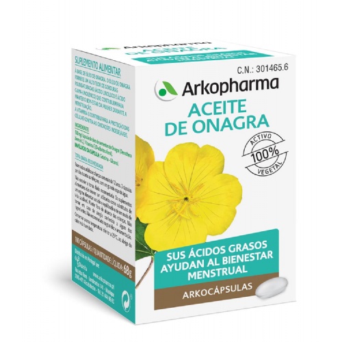 Aceite de onagra arkopharma (500 mg 100 capsulas)