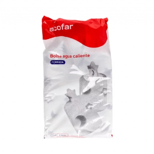 Bolsa de agua caliente - acofar (1 unidad 2 l forrada)