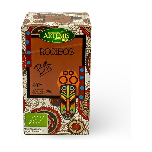 Artemis bio te rooibos sin teina infusion 20bolsitas. bio