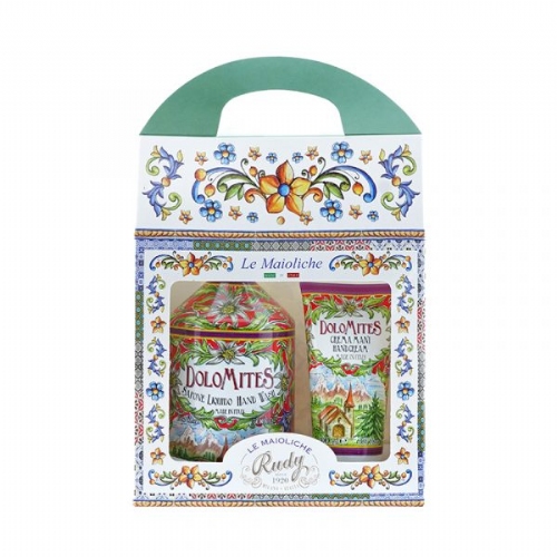 Rudy estuche dolomites jabon y crema de manos