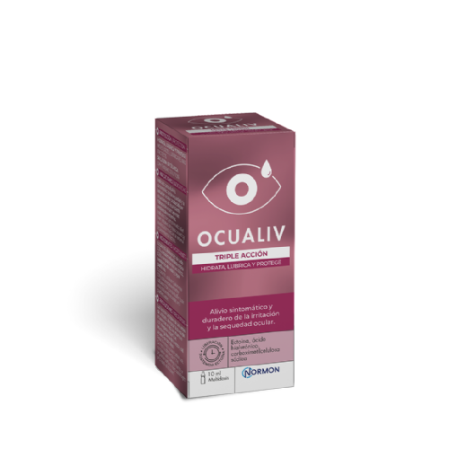Ocualiv triple accion multidosis  1 frasco 10 ml